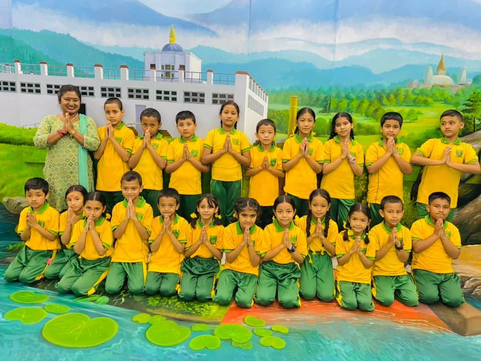 Marigold English Boarding School students